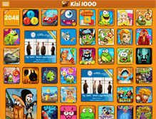 Tablet Screenshot of kizi1000.com