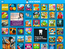 Tablet Screenshot of kizi1000.org